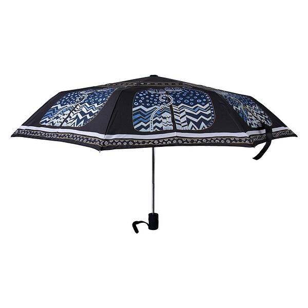 Shop Laurel Burch Polka Dot Cats Compact Umbrella Overstock 17079062