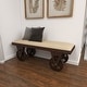 preview thumbnail 13 of 16, Brown MDF Industrial Bench - 47 x 16 x 17