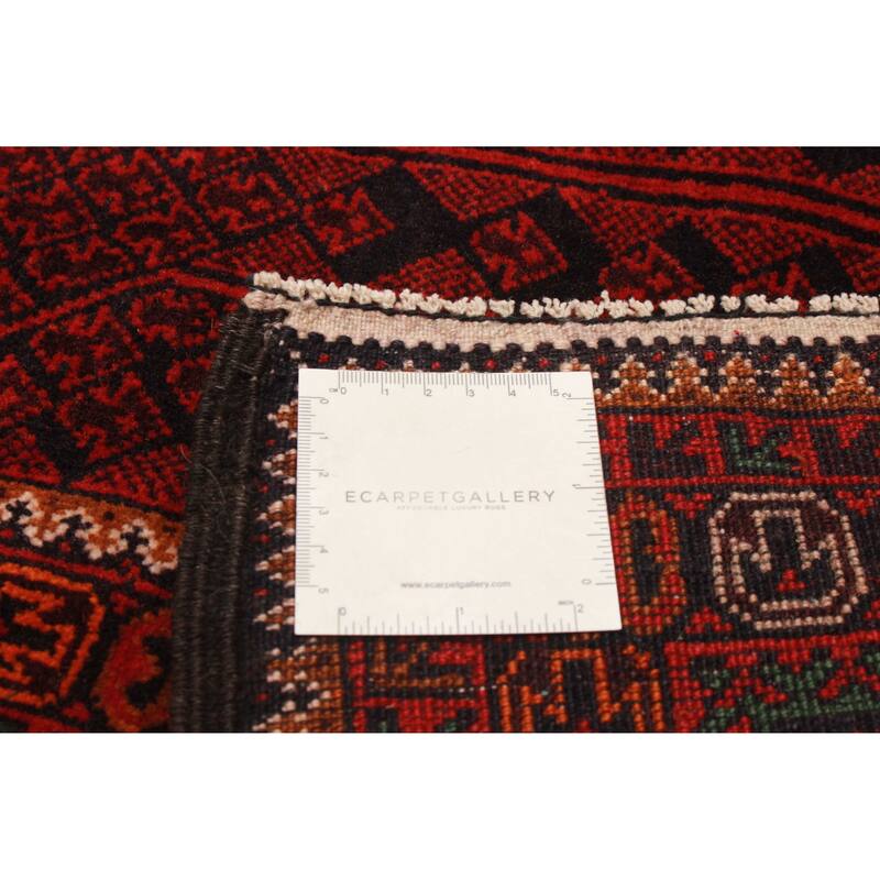 Teimani Red Rug 2'11" x 4'10" - 2'11 x 4'10