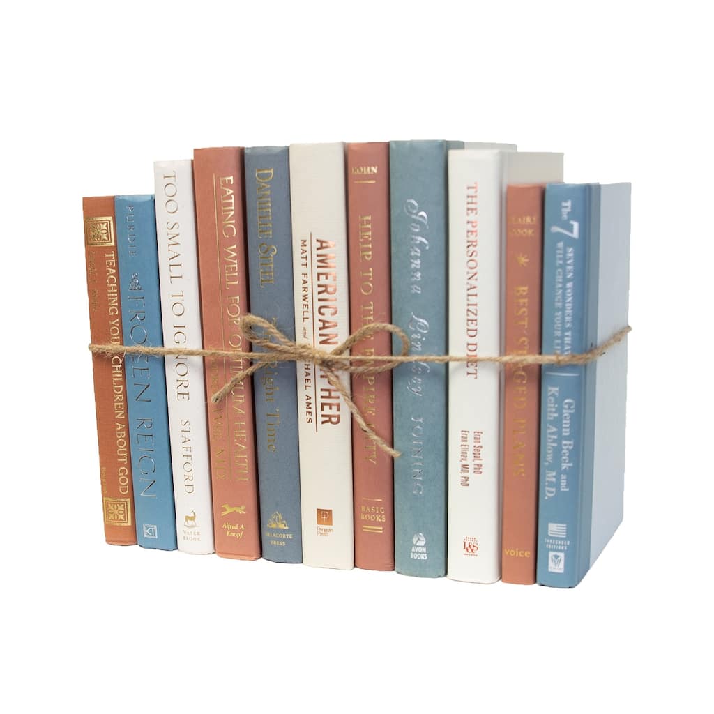 Books Blue Decorative Accessories: Sea Coral ColorPak