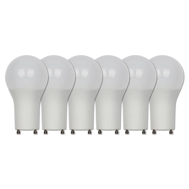 Westinghouse 9.8-Watt (60-Watt Equivalent) Soft White Light Omni A19 Dimmable LED Light Bulb with GU24 Base