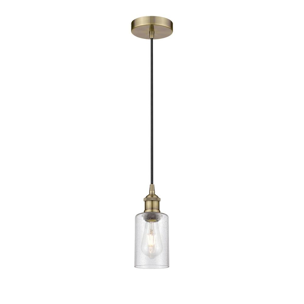 Innovations Lighting Clymer - 1 Light 4" Cord Hung Mini Pendant