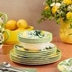 preview thumbnail 7 of 5, Certified International Limone Melamine 12 pc Dinnerware Set - 11.00"L x 11.00"W x 0.50"H