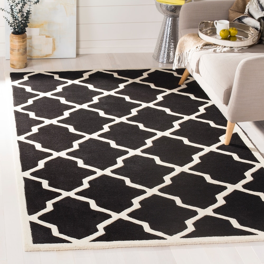 SAFAVIEH Handmade Chatham Rinske Modern Moroccan Wool Rug