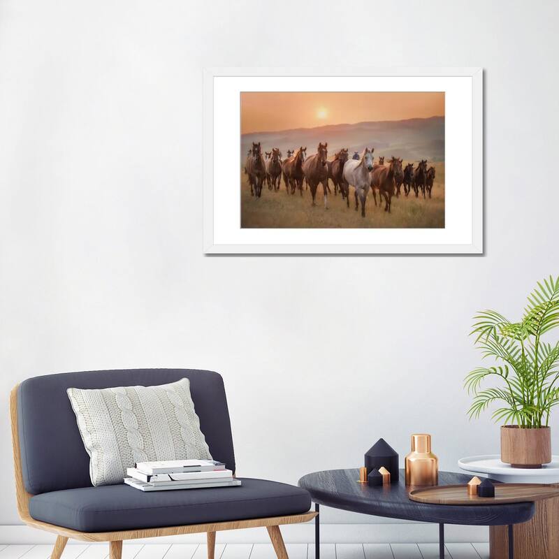 iCanvas "Sunkissed Horses II" by PHBurchett