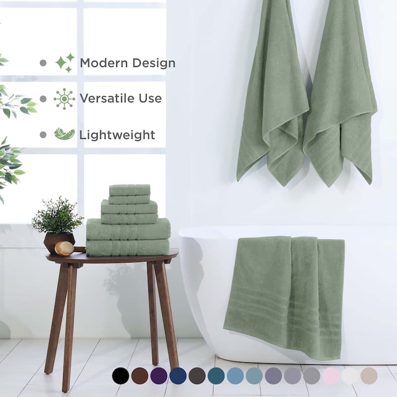 Martex Ultimate Solid 6 Piece Towel Set