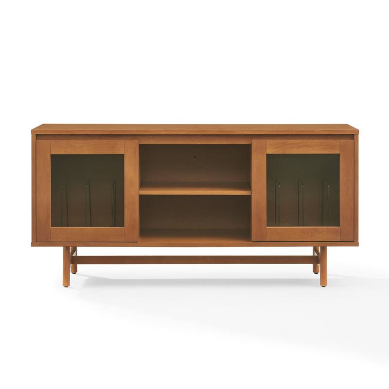 Crosley Dempsey Record Player Cabinet With Vinyl Storage
