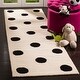 preview thumbnail 4 of 24, SAFAVIEH Handmade Kids Nayeli Wool Rug 2'6" x 8' Runner - Ivory/Black