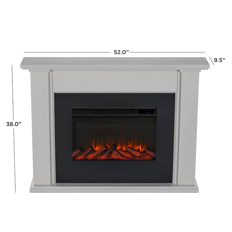 Tejon 52" Slim Electric Fireplace by Real Flame