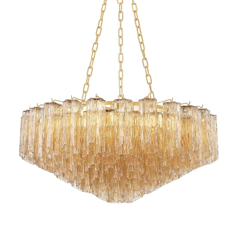 Hudson Valley Lighting 4909 Watertown 9 Light 33" Wide Chandelier - Aged Brass