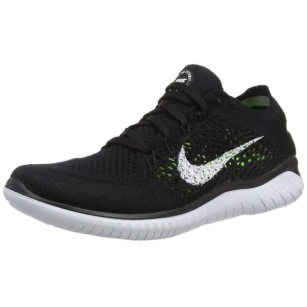 women's free rn flyknit 2018 lace up sneakers