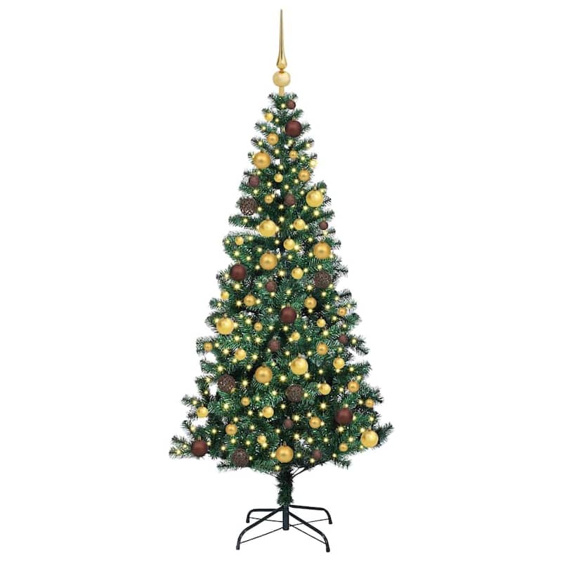 vidaXL Christmas Tree with Decorative String Lights