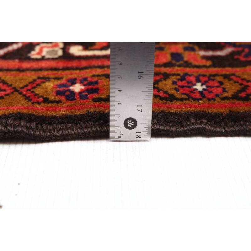 ECARPETGALLERY Hand-knotted Sarabi Red Wool Rug - 6'10 x 9'9