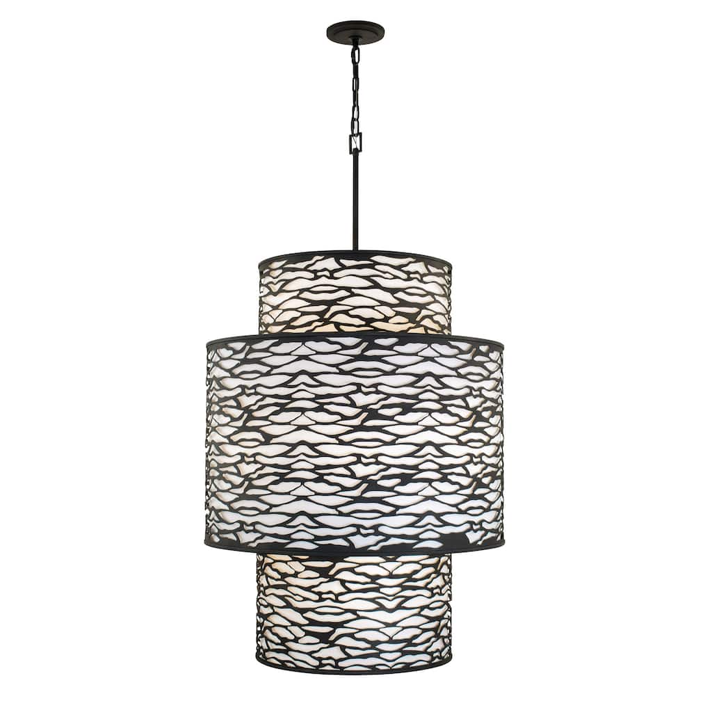 Kato 16-Light 3-Tier Foyer Pendant Light