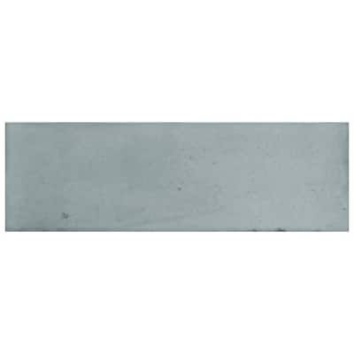 Merola Tile Coco Matte Blue Grass 2" x 5-7/8" Porcelain Floor and Wall Tile