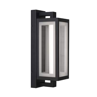 AFX BLKW0718LAJUD Blake 18" Tall LED Outdoor Wall Sconce with Clear