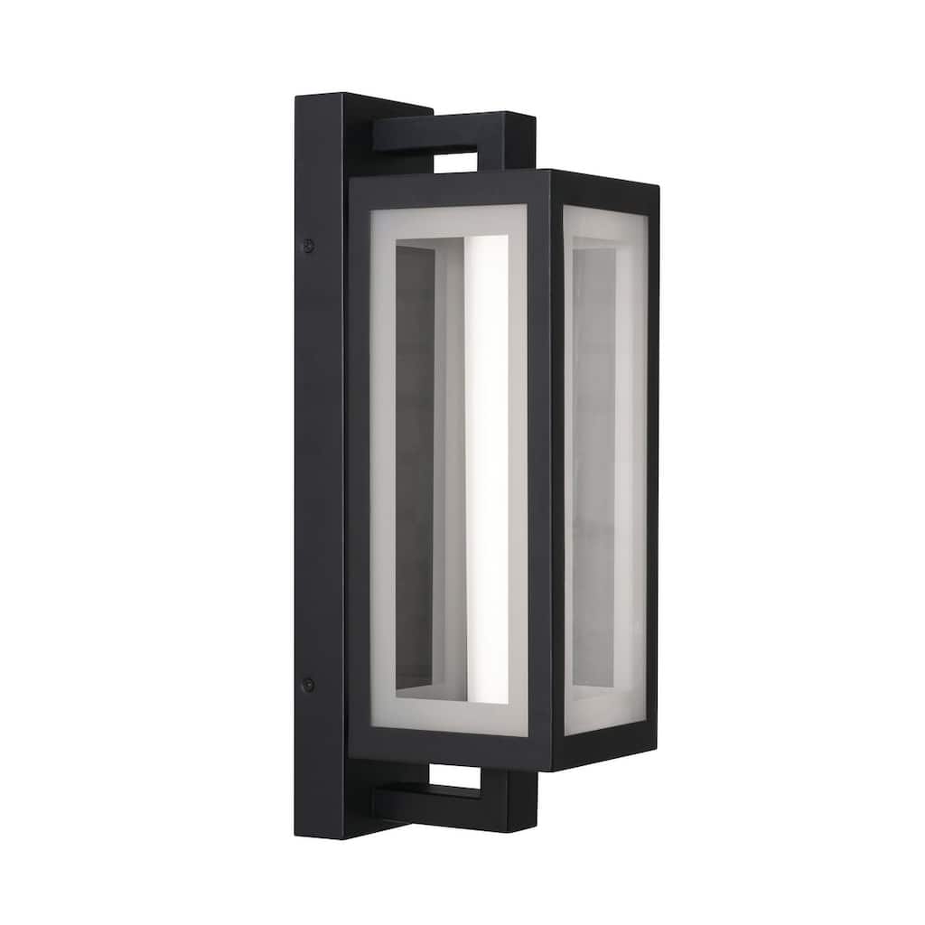 AFX BLKW0718LAJUD Blake 18" Tall LED Outdoor Wall Sconce with Clear
