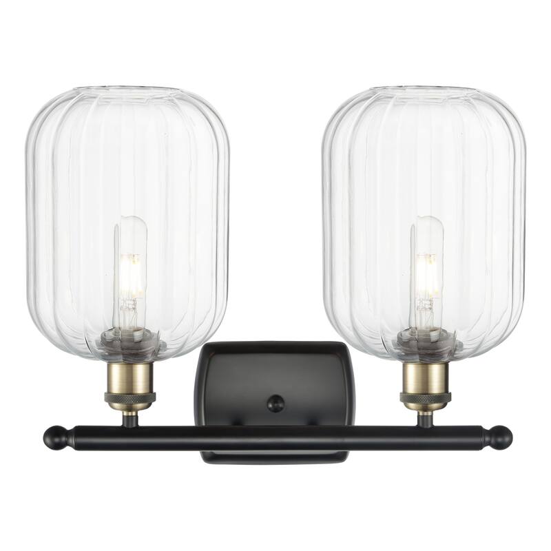 Innovations Lighting Endless Possibilities Ballston - Preston - 2 Light 17" Jar Shade Bath Vanity Light