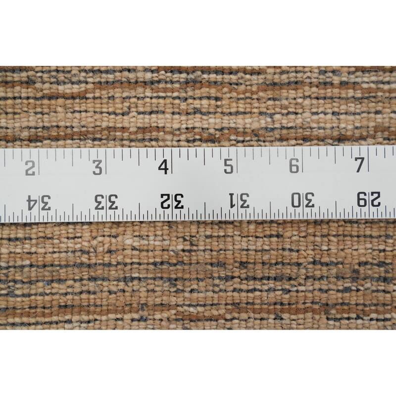 Hand Knotted Oriental 100% Wool Carpet Tribal Animal Pictorial Brown Gabbeh Area Rug - 8' 11'' X 8' 11''