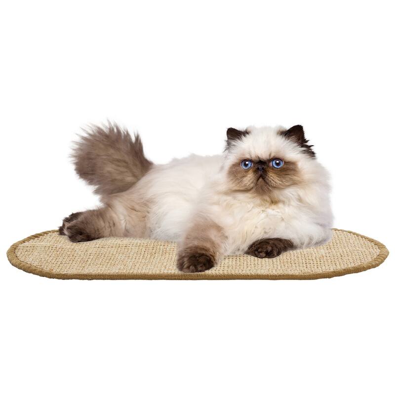 SAFAVIEH Home Sisal Small Boucle Weave Cat Scratch Mat