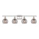 Option Polished Nickel / Light Smoke Deco Swirl