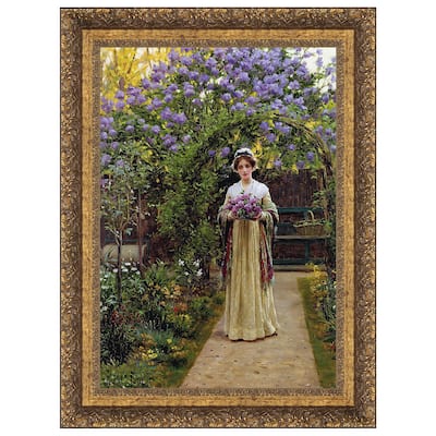 Design Toscano 'Lilac, 1901' Made-to-order Canvas Painting