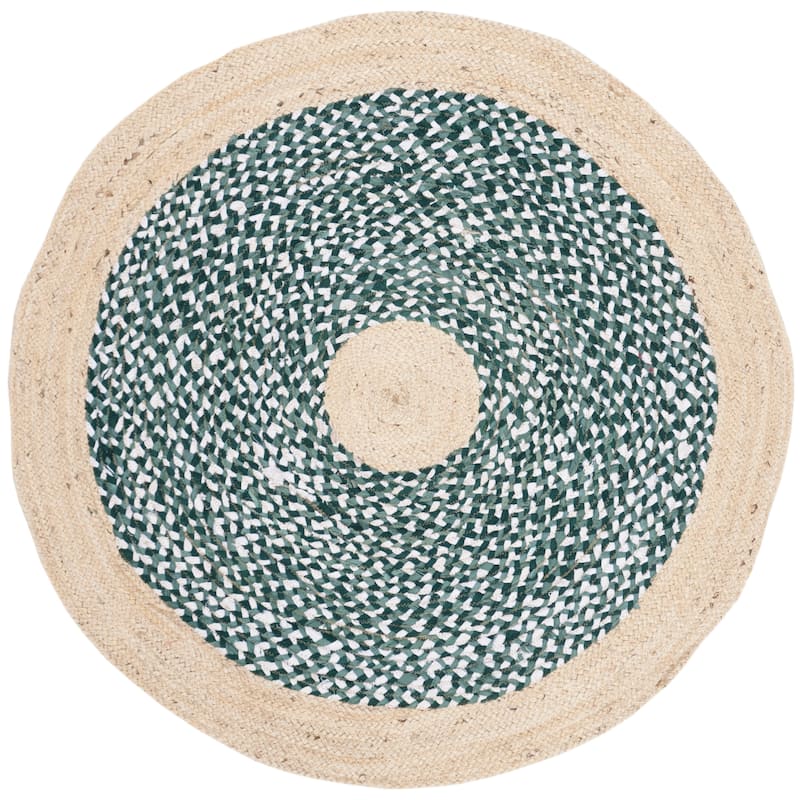 SAFAVIEH Handmade Cape Cod Edelfriede Coastal Jute Rug
