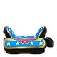preview thumbnail 4 of 2, KidsEmbrace Backless Booster Car Seat, DC Comics Wonder Woman - Blue/Red