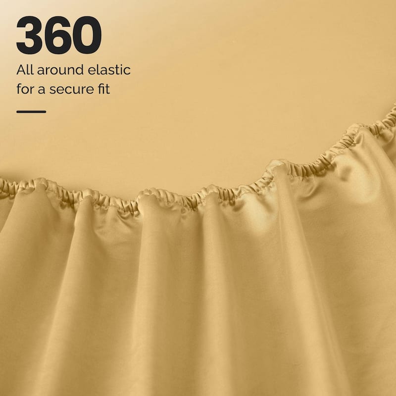 Blue Nile Mills 1200 Thread Count Egyptian Cotton Deep Pocket Sheet Set