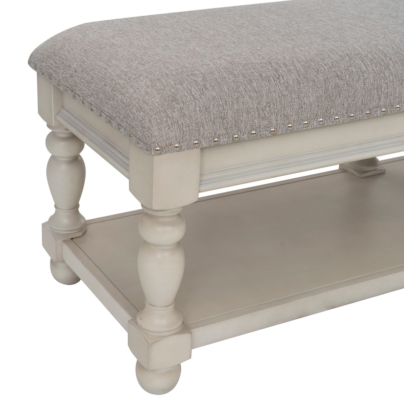 Ellington Bench White