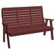 preview thumbnail 13 of 12, Poly 5' Winston Garden Bench Cherrywood