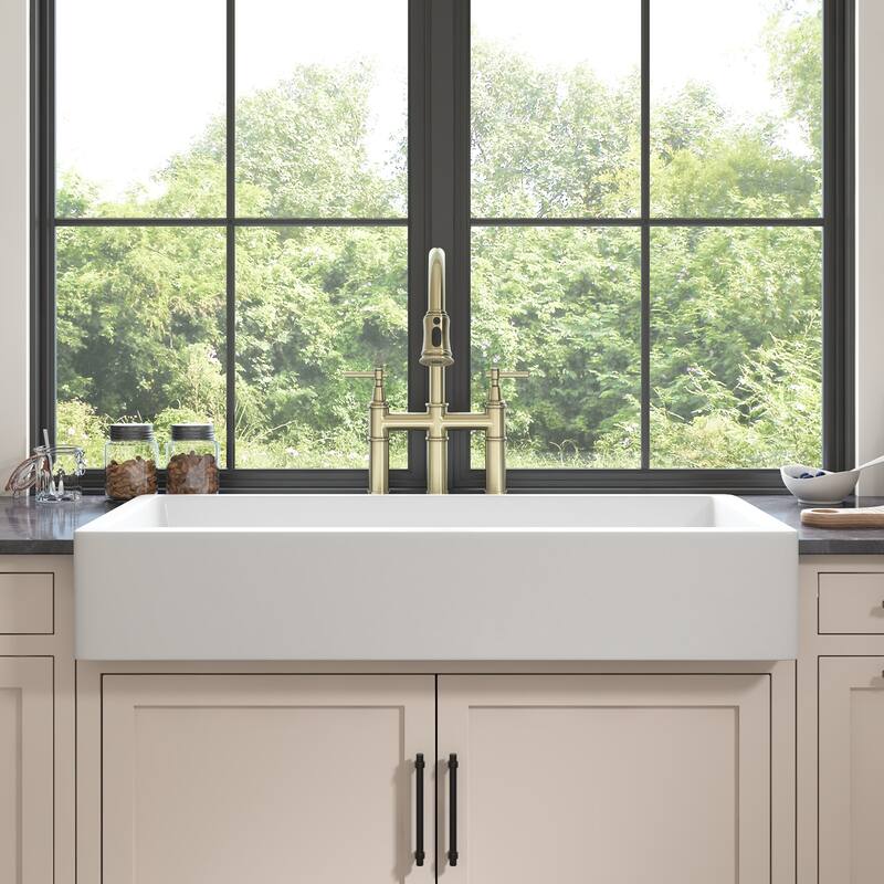 Farmhouse Apron Ceramic Kitchen Sink