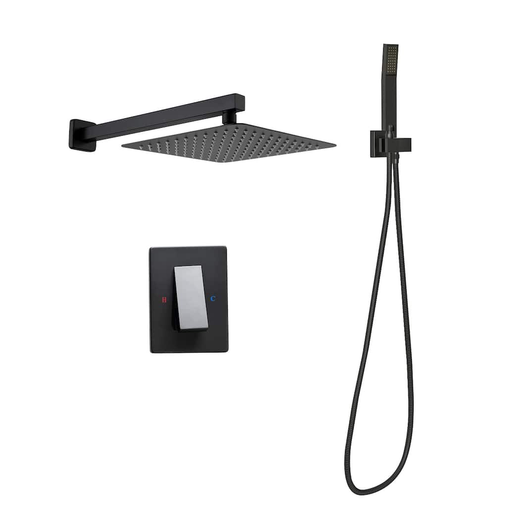 Topcraft Wall-mounted Rainfall Shower System - 10*10