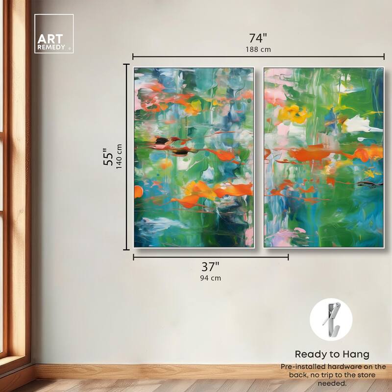 Jungle Serenade Canvas Set of 2 by Art Remedy