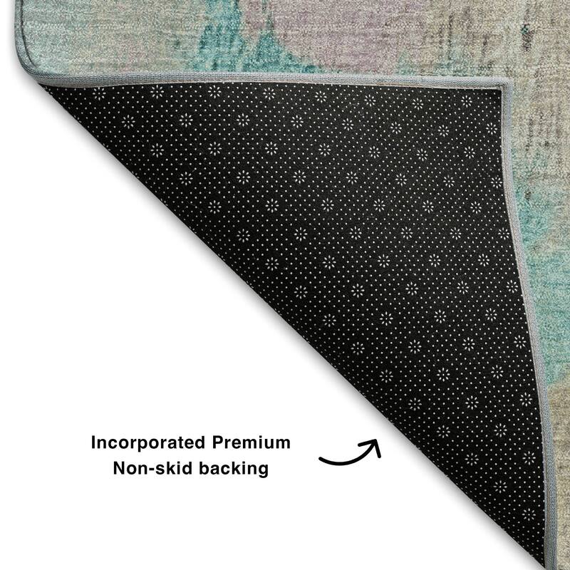 Premium Washable Super Soft Abstract Modern Mayfield Rug