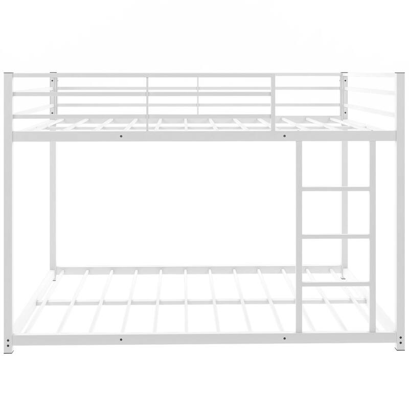 Metal Bunk Bed with Ladder