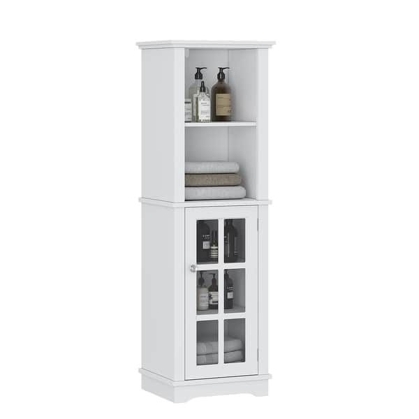 https://ak1.ostkcdn.com/images/products/is/images/direct/6a3e3e26541e954ecc87012f616dd58309c5fd11/Spirich-Home-Tall-Narrow-Storage-Cabinet%2C-Bathroom-Floor-Slim-Cabinet-with-Glass-Doors%2C-Freestanding-Linen-Tower%2C-White.jpg?impolicy=medium