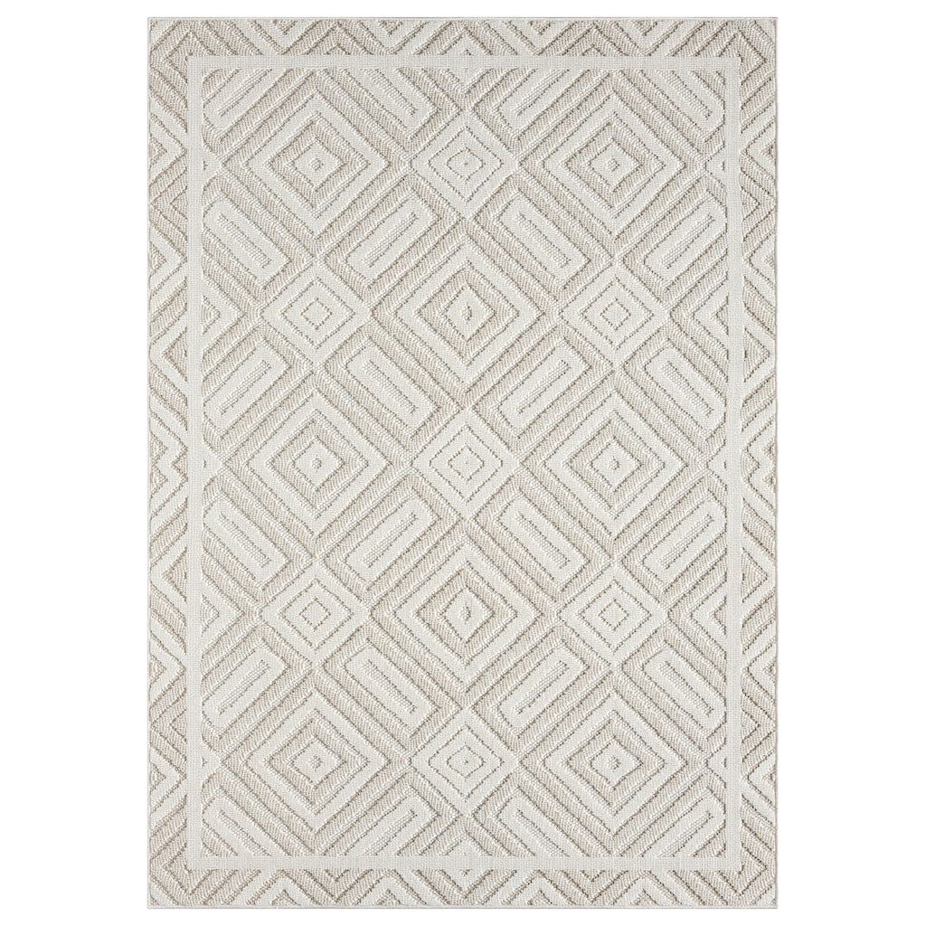 Terra by Obeetee Nimes Crosshatch Rug