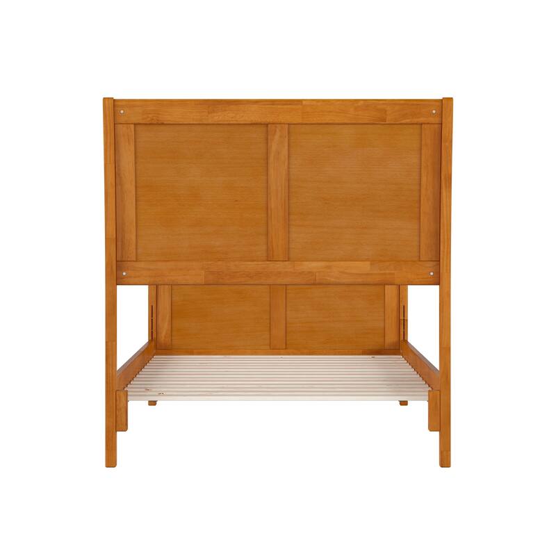 AFI, Portland Solid Wood Low Profile Platform Bed with Matching Footboard