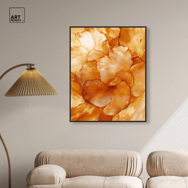 Sunlit Bloom II Canvas by Art Remedy