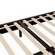 preview thumbnail 13 of 13, Bear Shaped Flannel Upholstered Platform Bed w/LED Light Strips