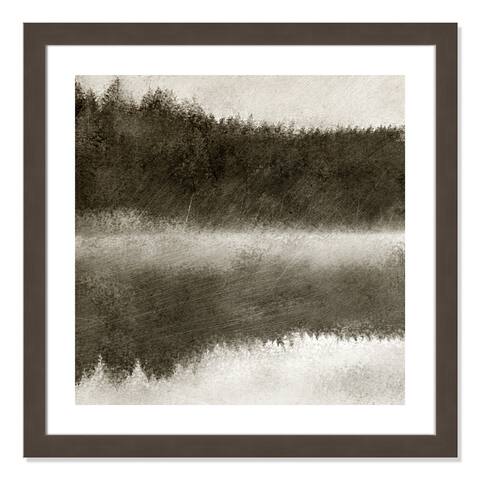 Misty Morning on the Lake II - 29'' x 29''