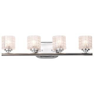 Votive Retro 4-light Vanity - Polished Nickel