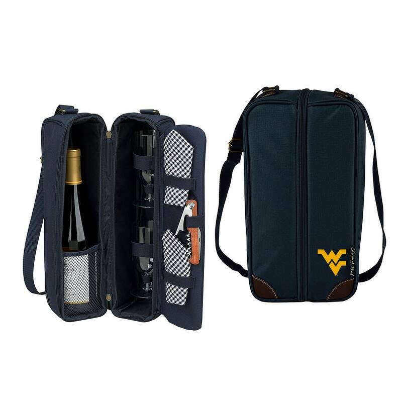West Virginia Mountaineers Insulated Wine Tote