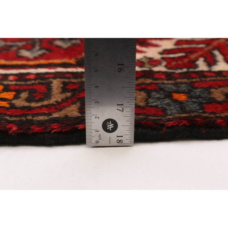 ECARPETGALLERY Hand-knotted Anadol Red Wool Rug - 3'5 x 9'6