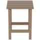 preview thumbnail 64 of 69, POLYTRENDS Laguna All Weather Poly Outdoor Side Table - Square