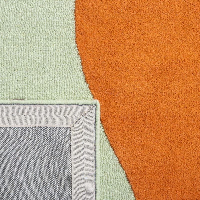 SAFAVIEH Handmade Rodeo Drive Vutka Mid-Century Modern Wool Rug