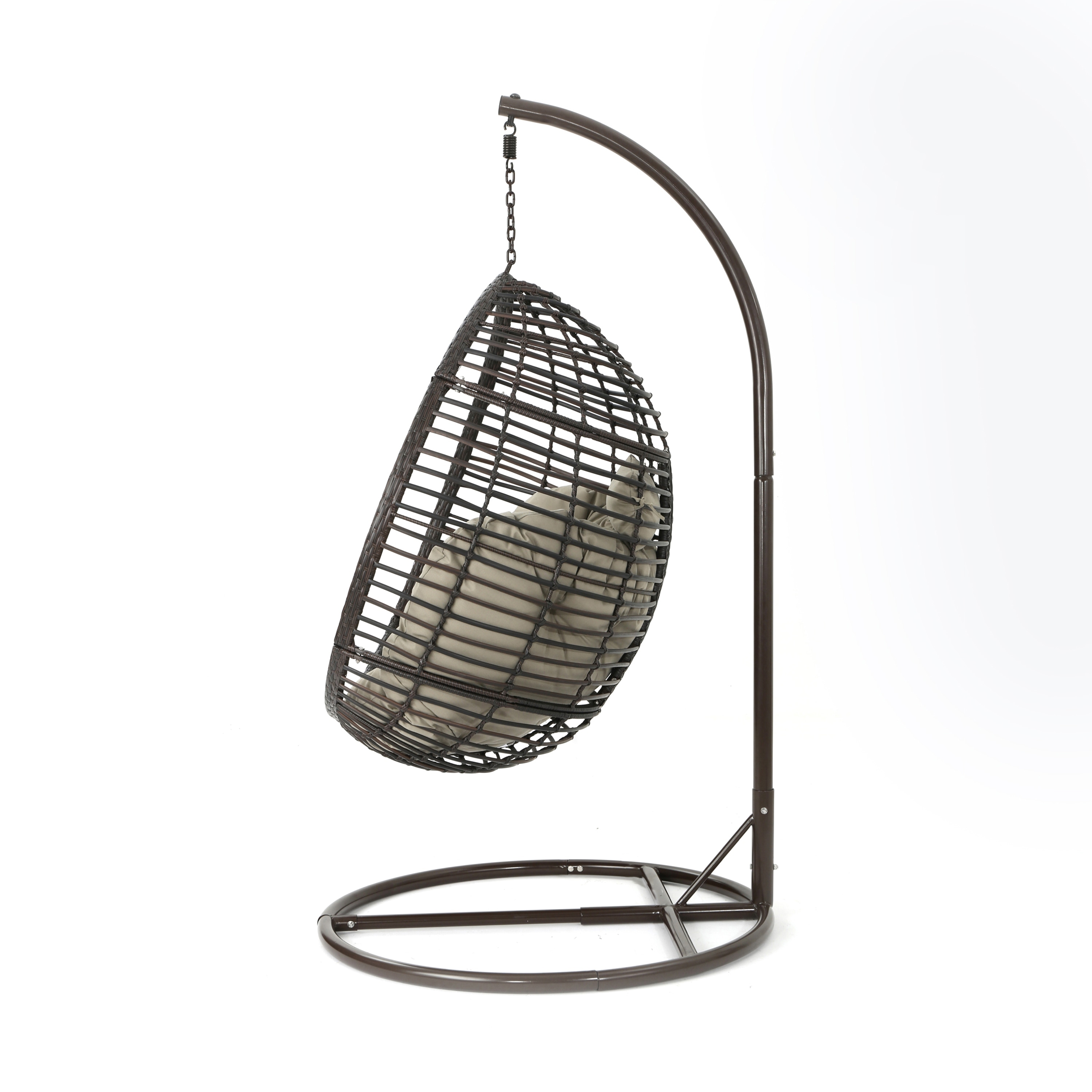 Layla outdoor wicker hanging basket chair outlet
