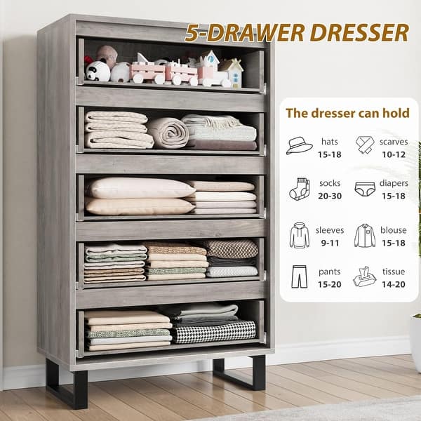 grey vertical dresser Amazon.com: VVFLU 48'' Tall Grey Dresser with 6 Drawers Chest of Drawers  for Bedroom, Large Storage Organizer for Clothes, for Living Room, Bedroom,  Hallway, Taupe Grey : Home & Kitchen