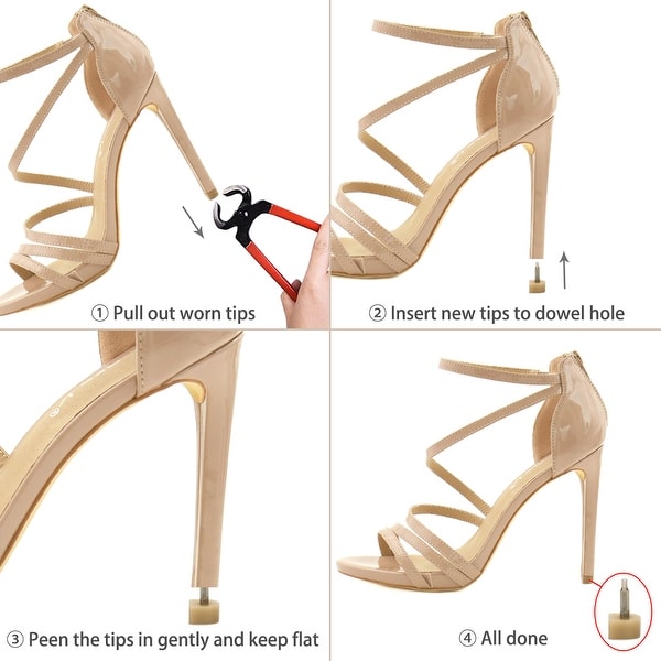 tan heeled shoes ladies